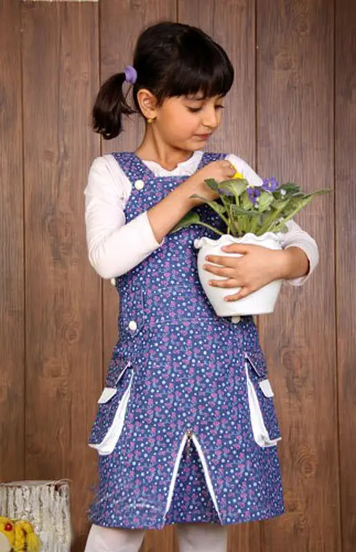 خیاطی برای کودکان،‌ آموزش دوخت سارافون