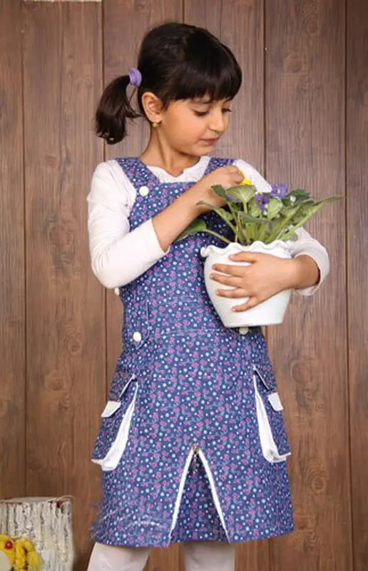 خیاطی برای کودکان،‌ آموزش دوخت سارافون