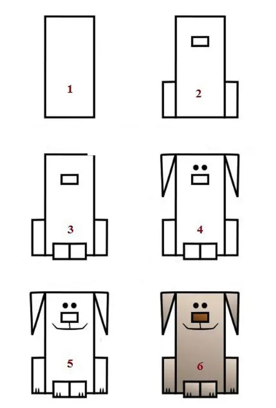 آموزش نقاشی به کودکان، چگونه یک سگ بکشیم؟