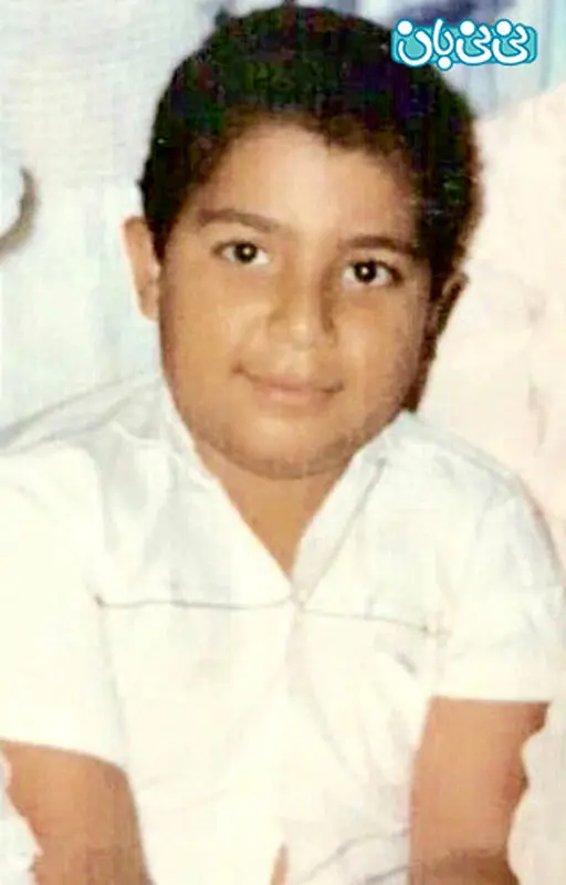 عکس کودکی رضا صادقی، وقتی که مردم نبودند