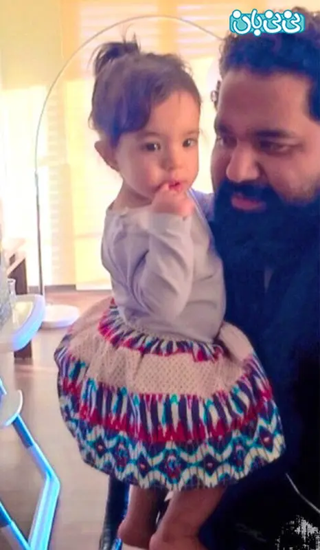 عکس های دختر رضا صادقی در جشن تولد 1سالگی‌