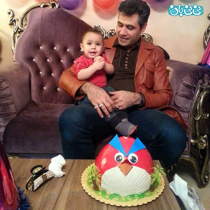 عکس جشن تولد پسر خورشید خانم در اینستاگرام