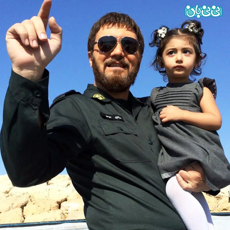 عکس کامبیز دیرباز، همراه دختر سعید نعمت‌الله