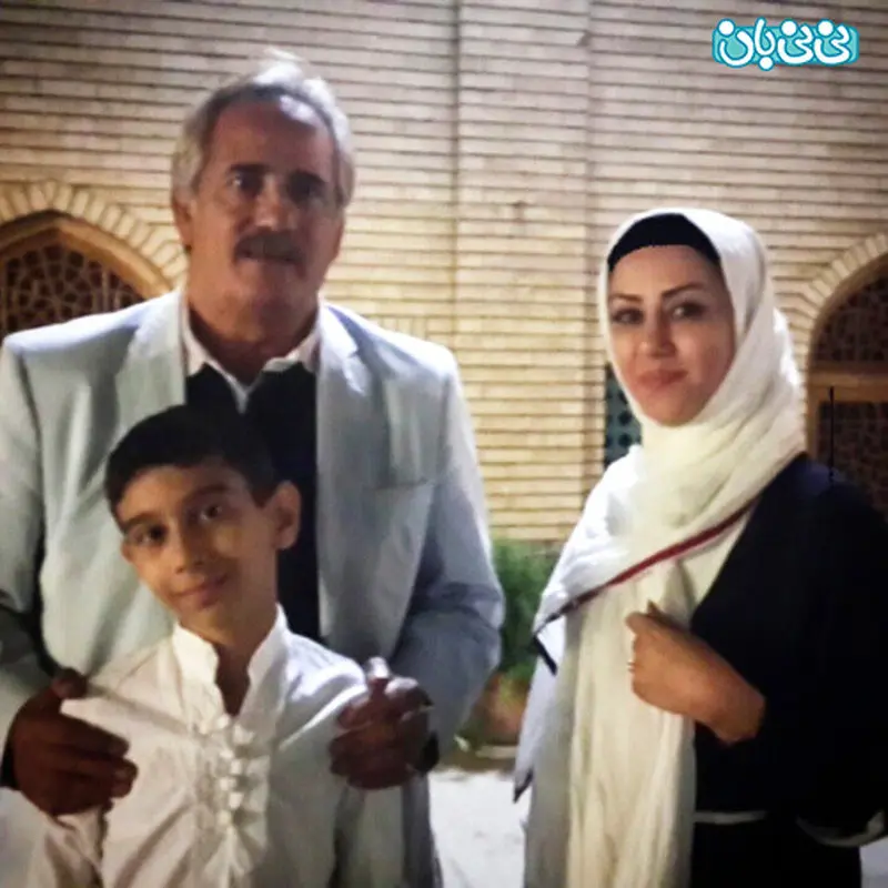 عکس خاله قاصدک، کنار مجید مظفری در اصفهان