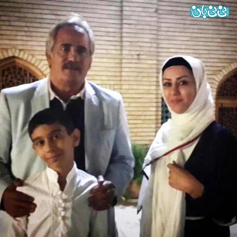 عکس خاله قاصدک، کنار مجید مظفری در اصفهان