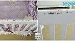 آموزش دوخت محافظ تخت نوزاد
