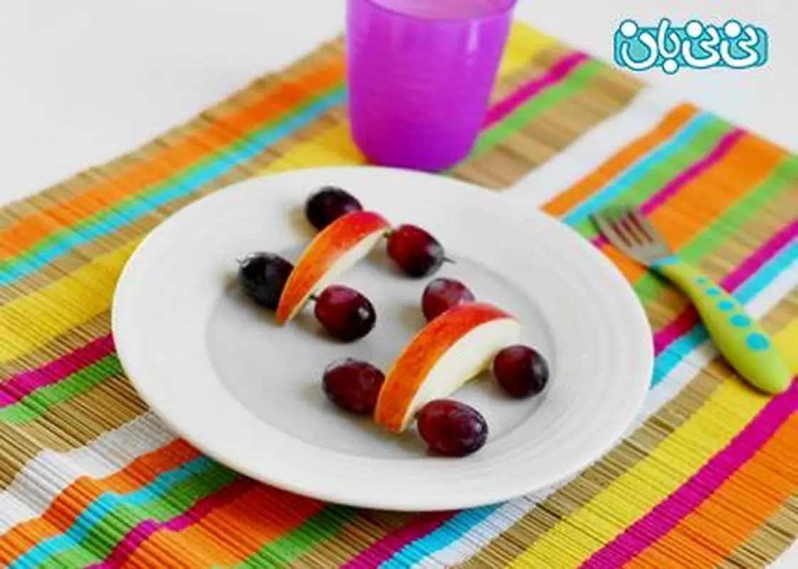 نحوه تزیین غذای کودک