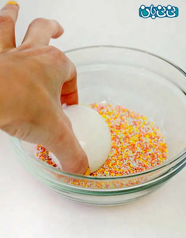 عید نوروز و بچه ها، تزیین تخم مرغ