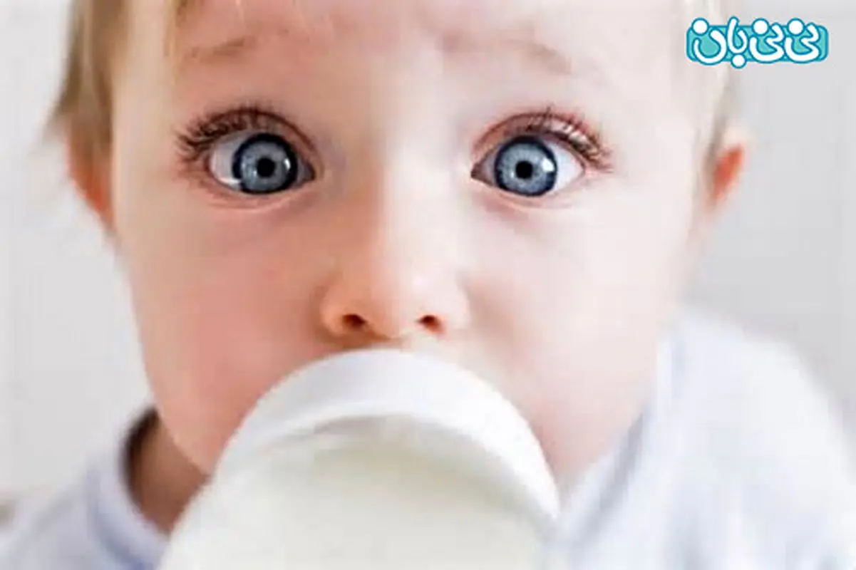 حساسیت شایع نوزاد به شیر