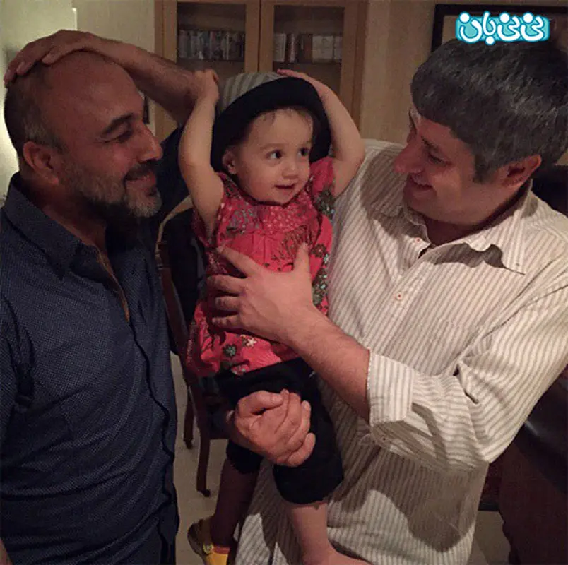 عکس های رضا عطاران با همسرش و دختر علیدوستی