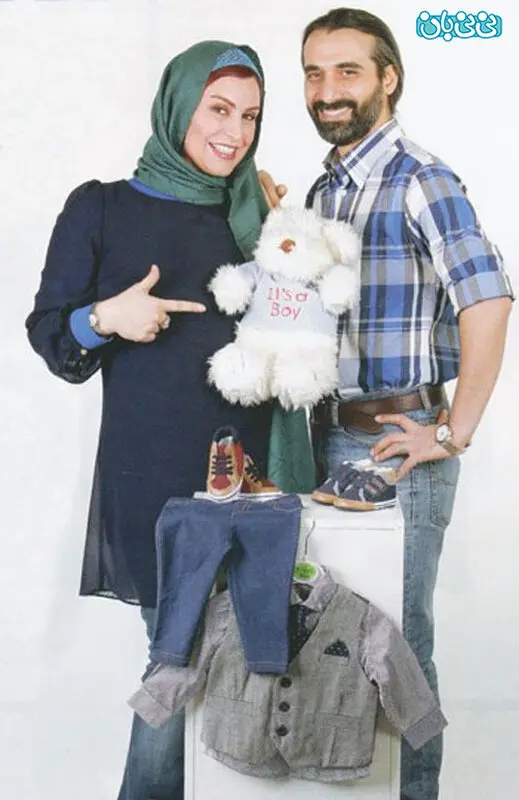 عکس های بارداری ماه‎ چهره خلیلی