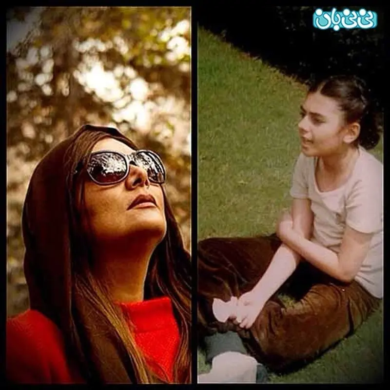 اینستاگرام هنگامه قاضیانی، عکسی از دوران کودکی‌‌اش