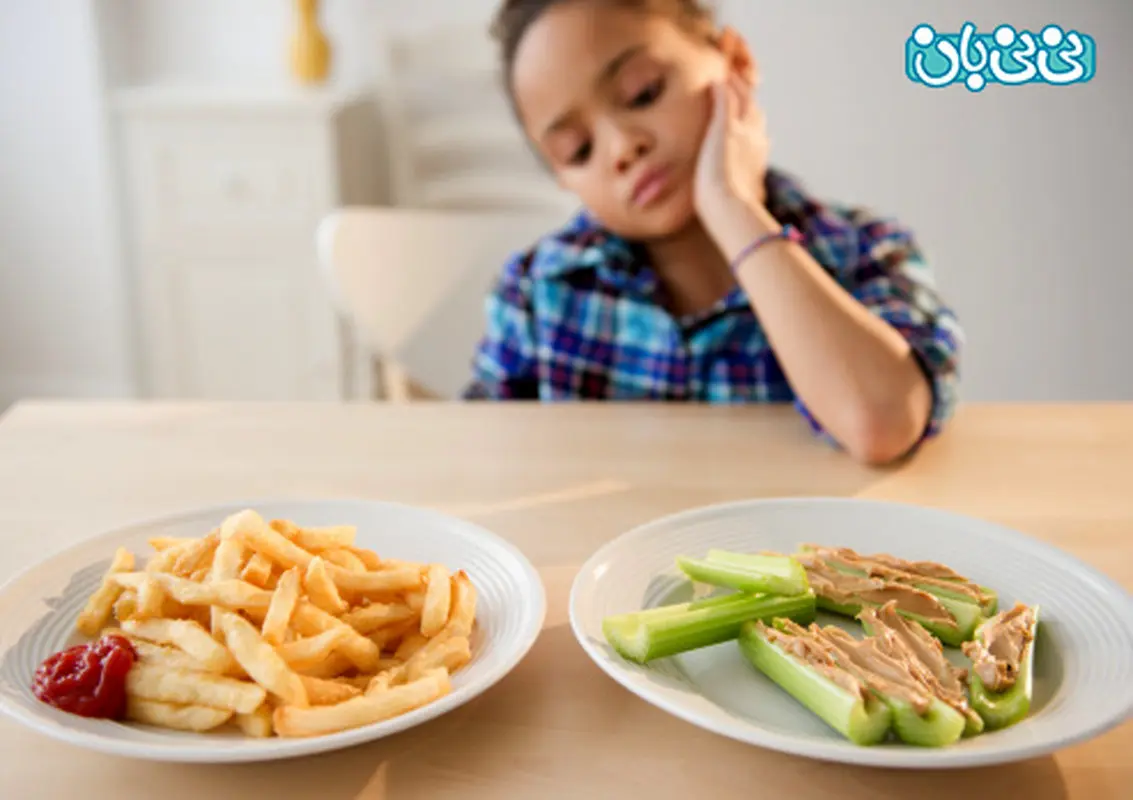 خوردن غذا در کودکان، میزان و علاقه