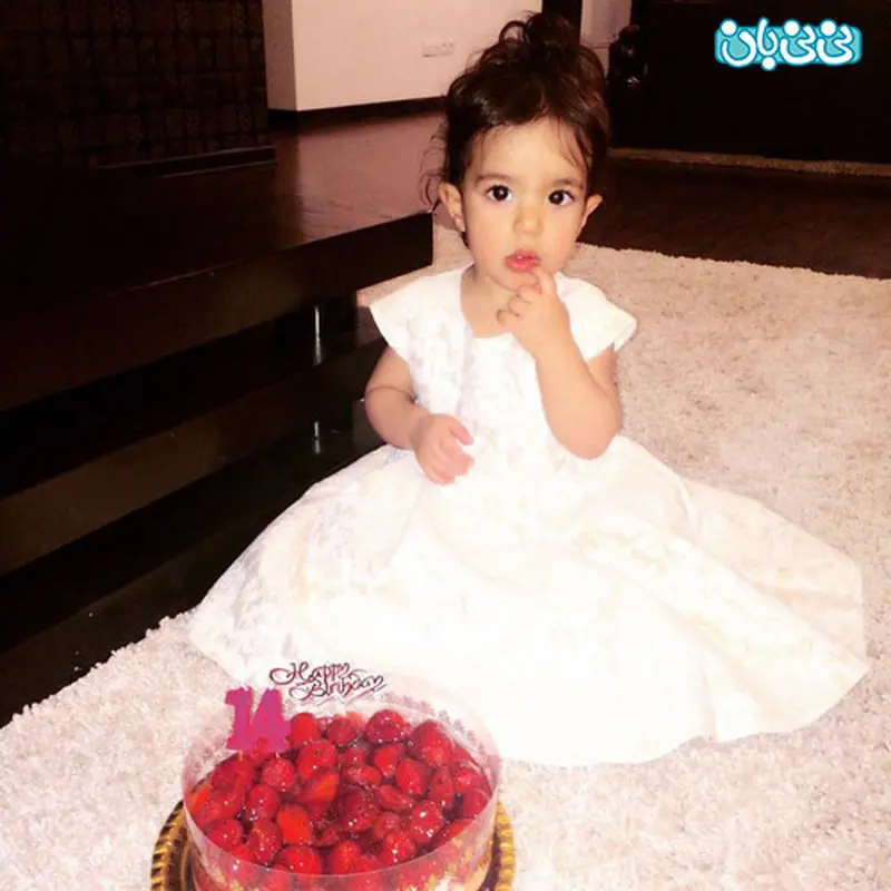 عکس دختر رضا صادقی، تیارا کوچولو