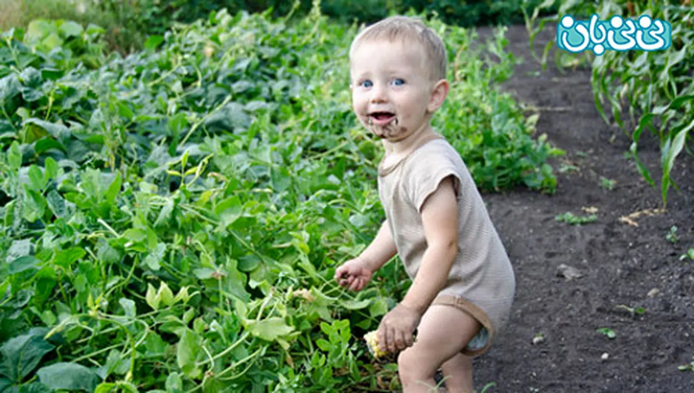 خاک خوردن کودکان، چه دلیلی دارد؟