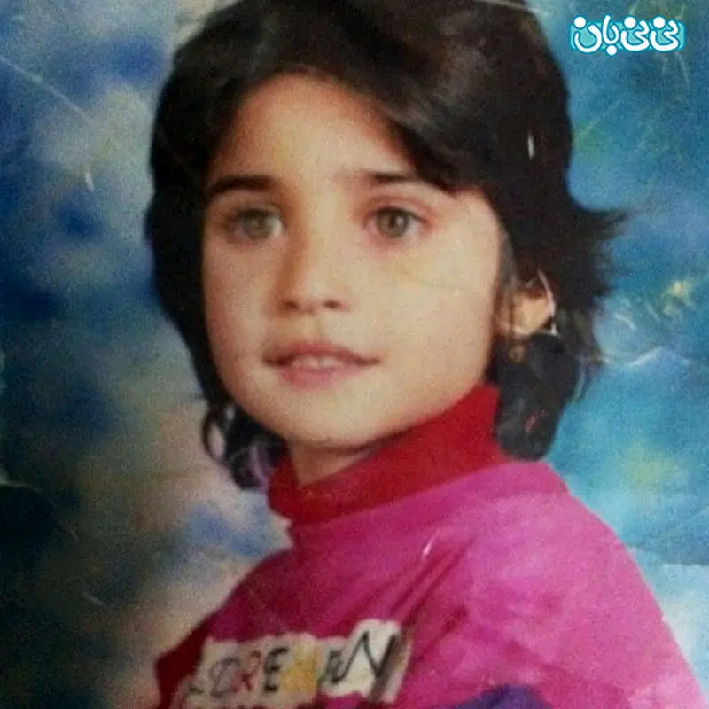 عکس تینا اخوند تبار، وقتی کوچولو بود