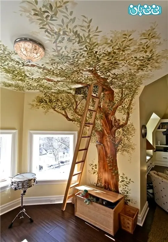 تصاویری از خلاقیت والدین برای اتاق کودک(1)