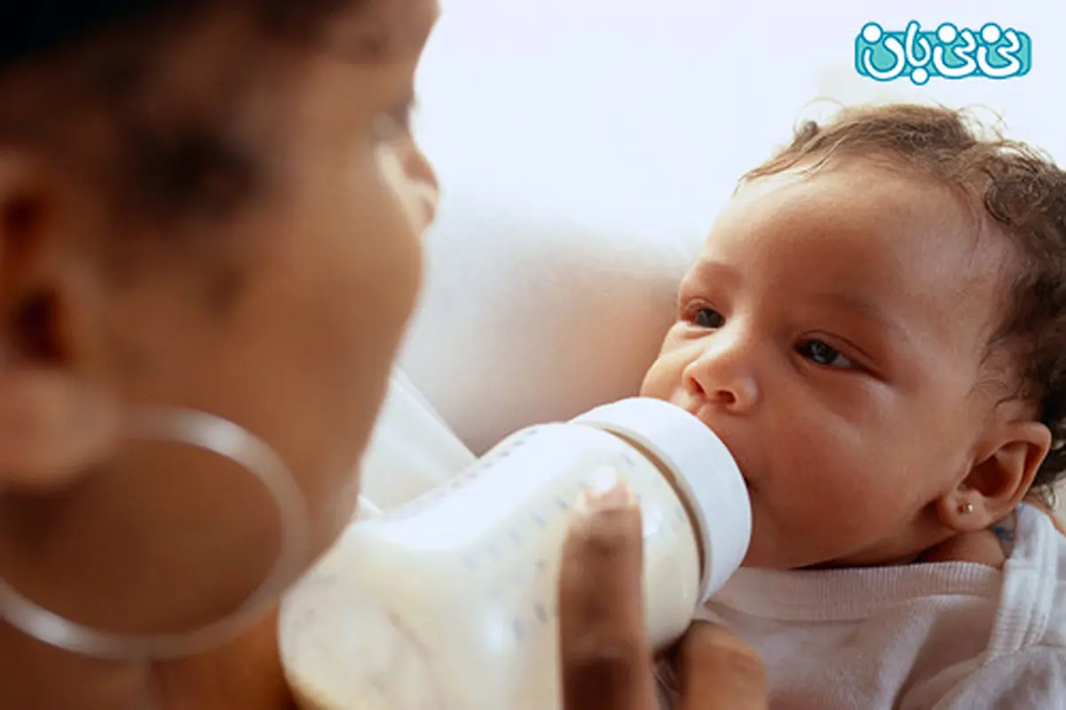 تغذیه با شیشه شیر، افزایش مشکلات معده
