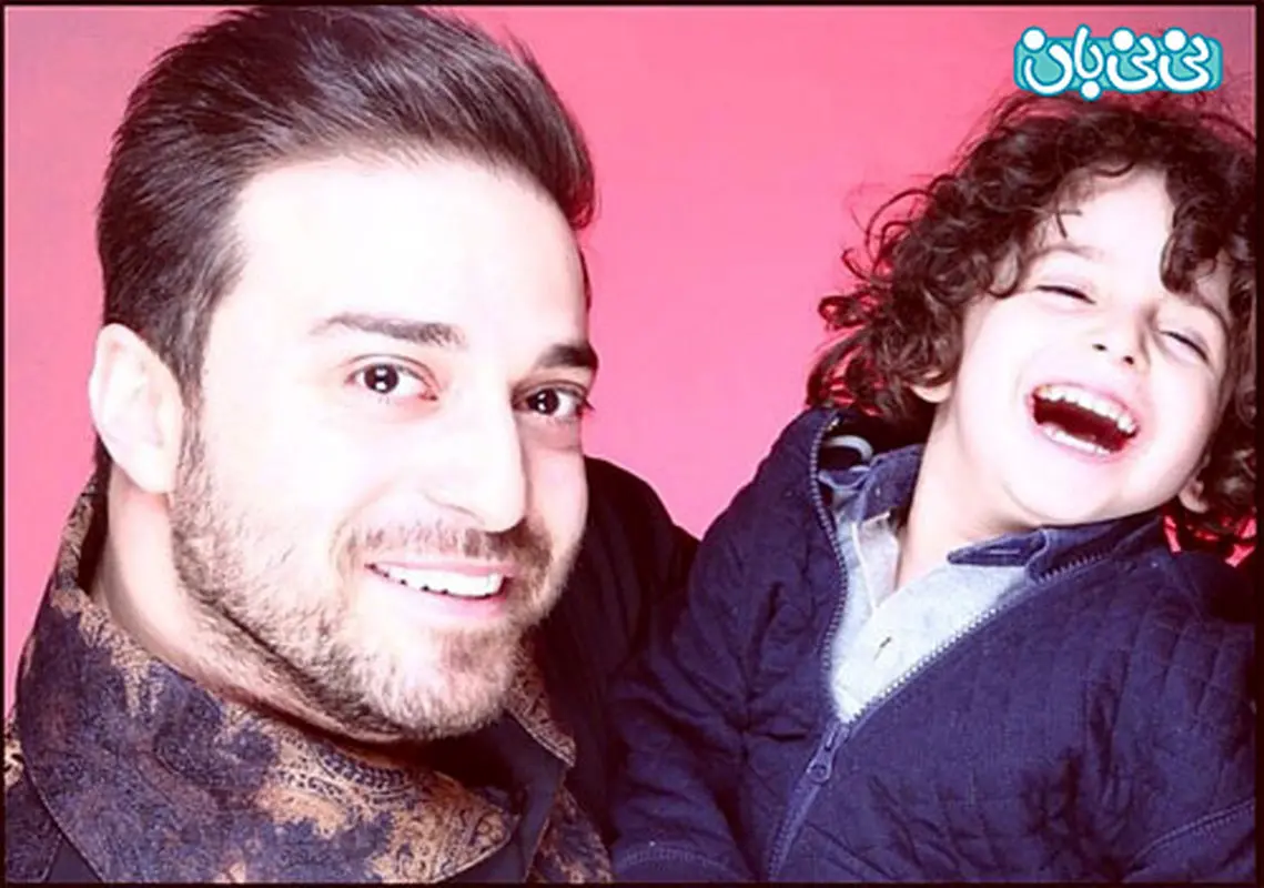 اینستاگرام بابک جهانبخش، عکسی با پسرش
