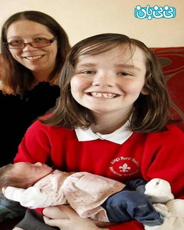 نجات مادر باردار، توسط دختر ده ساله‌اش