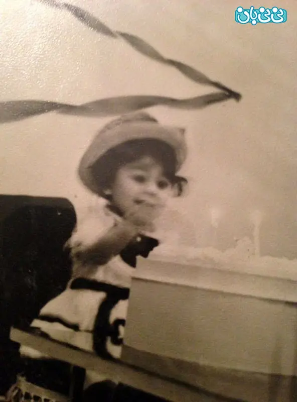 اینستاگرام هنگامه قاضیانی، باز هم عکس دوران کودکی