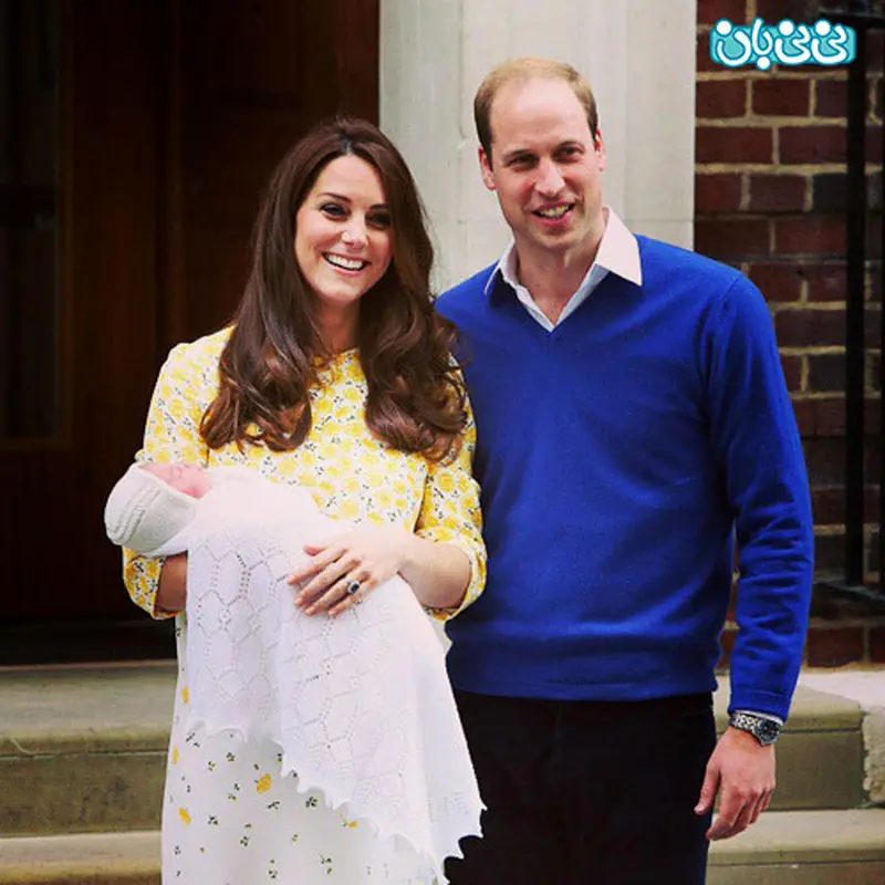 عکس دختر کیت میدلتون، منتشر شد