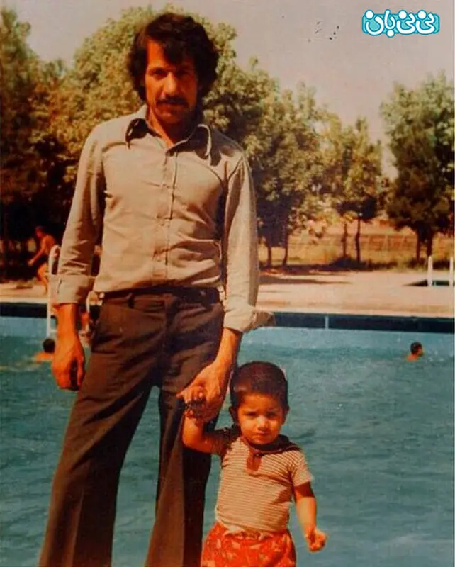 عکس های علیرضا دبیر با پدر و پسرش