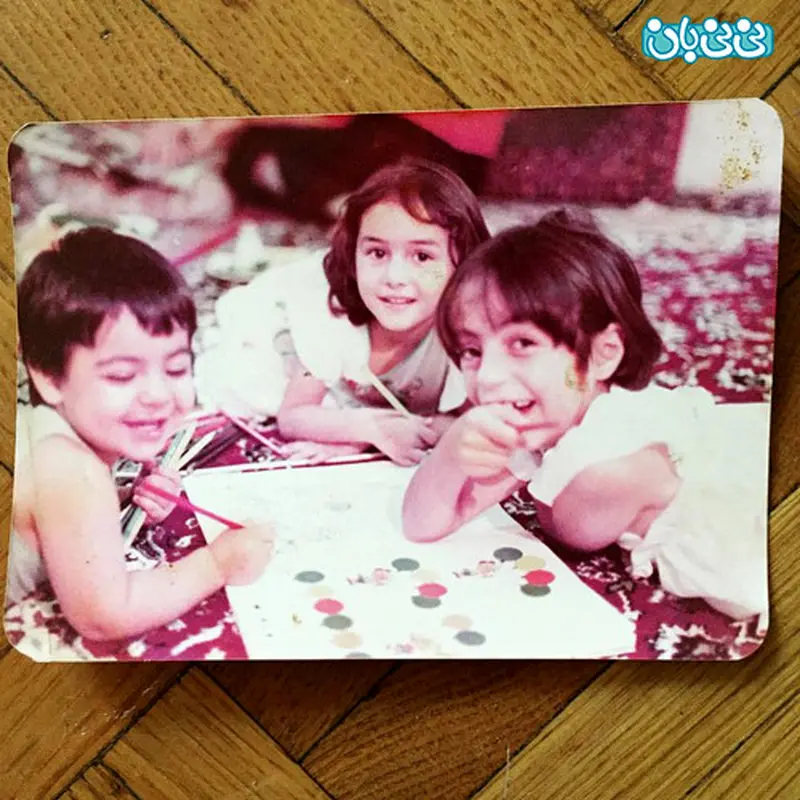 عکس کودکی هانیه توسلی، پیدا شد!