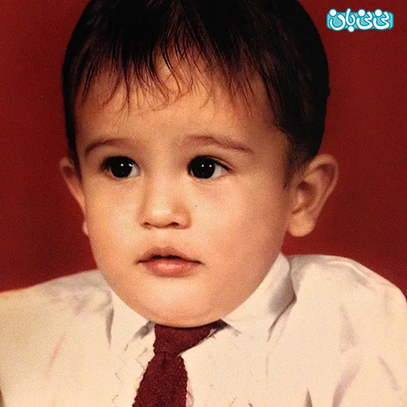 مهرداد صدیقیان بازیگر، عکس کودکی‌اش