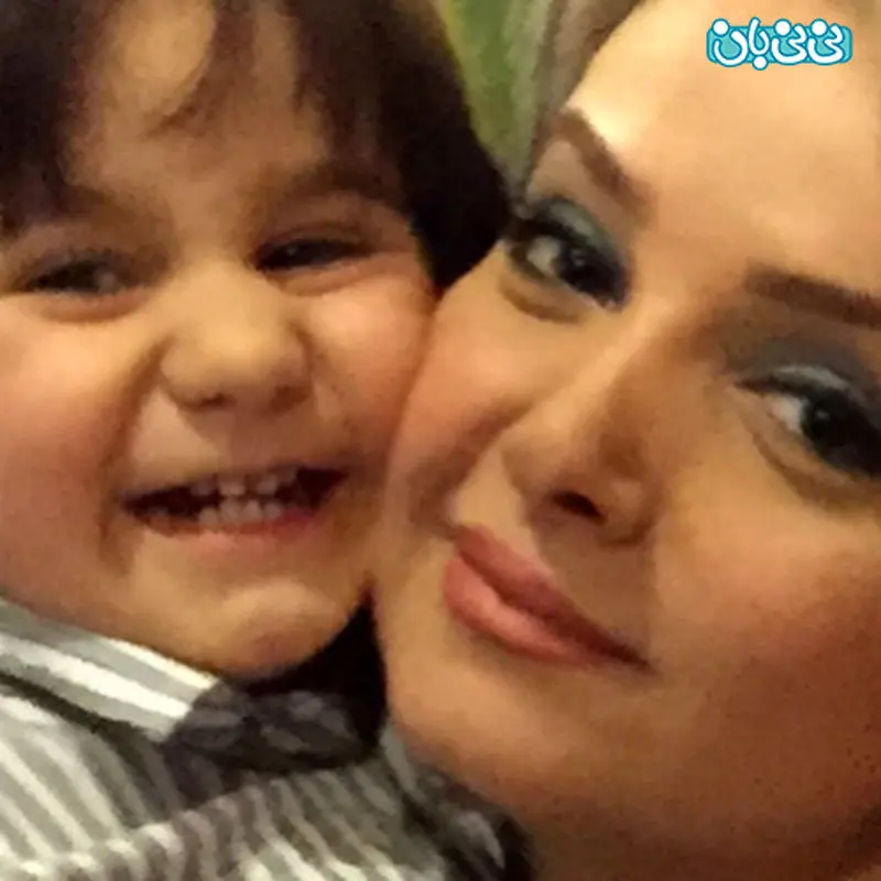 همسر و پسر برزو ارجمند، عکس اینستاگرامی