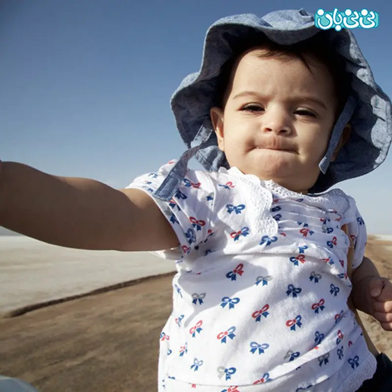 دختر محسن یگانه، سلفی نگاه خانم