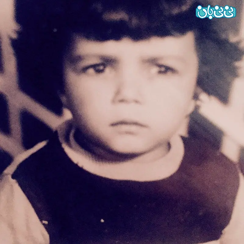 عکس سعید آقاخانی، سه سالگی‌اش