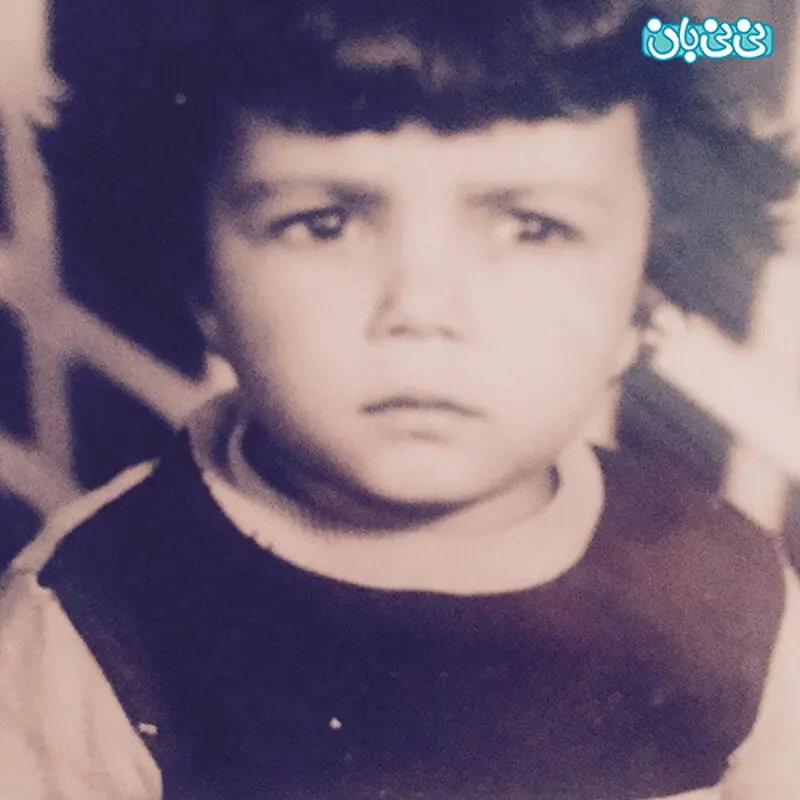 عکس سعید آقاخانی، سه سالگی‌اش