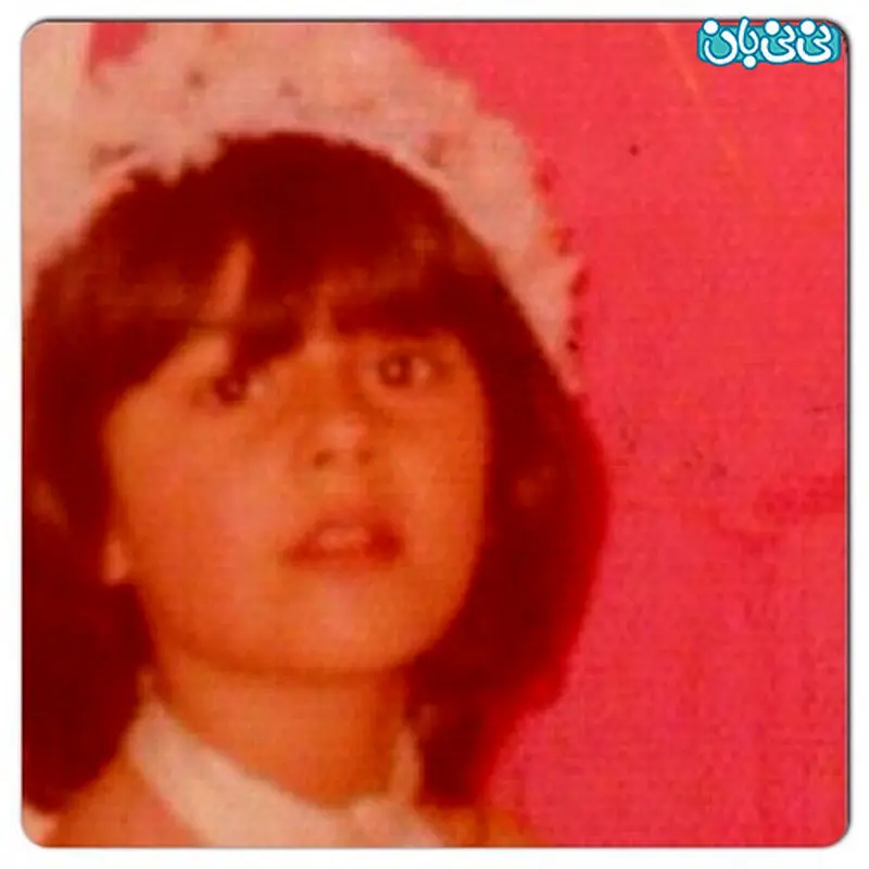 تصاویر هنگامه قاضیانی، وقتی هشت ساله بود