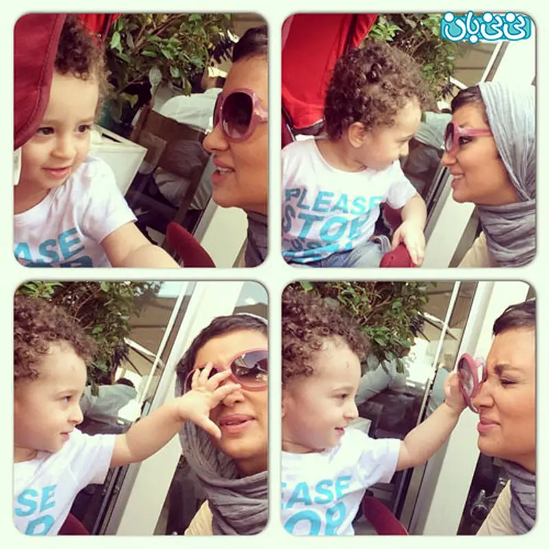 عکس های روناک یونسی، همراه با همسر و پسرش