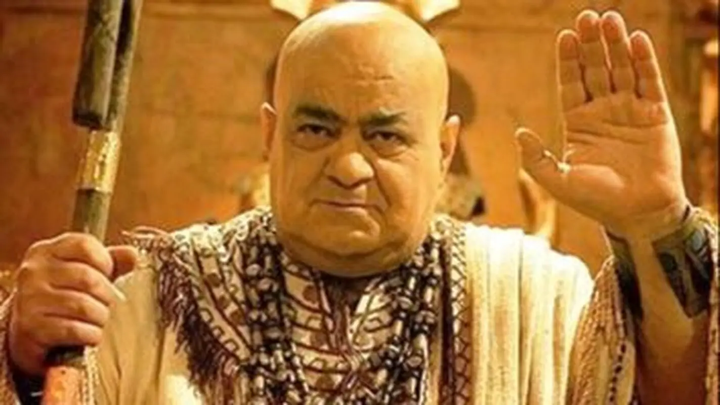چهره متفاوت عباس امیری مقدم، بازیگر نقش «آنخ ماهو» در سریال یوسف پیامبر، در آخرین روزهای زندگی