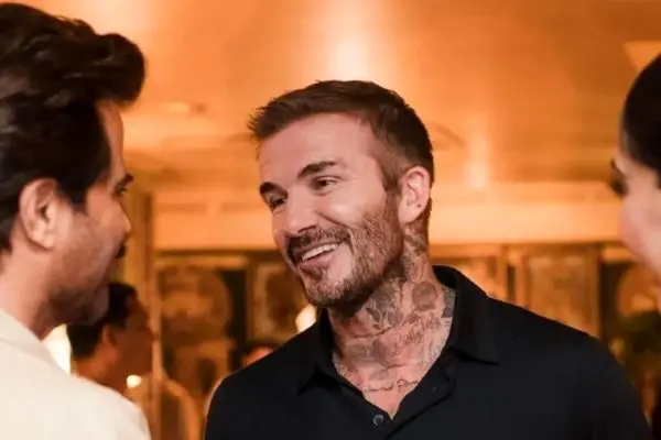 هند در تسخیر دیوید بکام / عکس یادگاری با شاهرخ خان