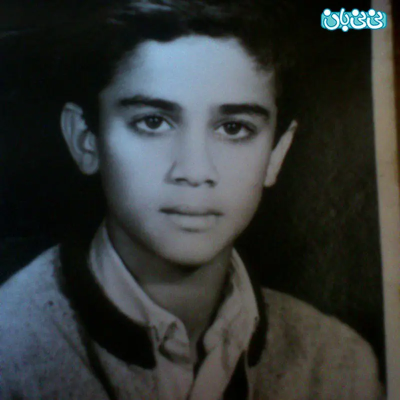 عکس کودکی مجری، برنامه رنگین کمان