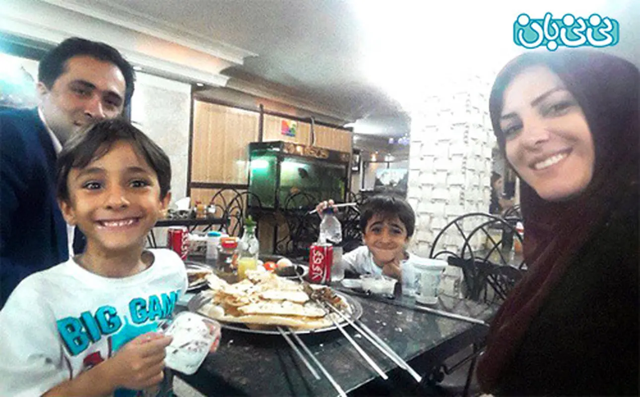 المیرا شریفی مقدم، عکس او و فرزندانش