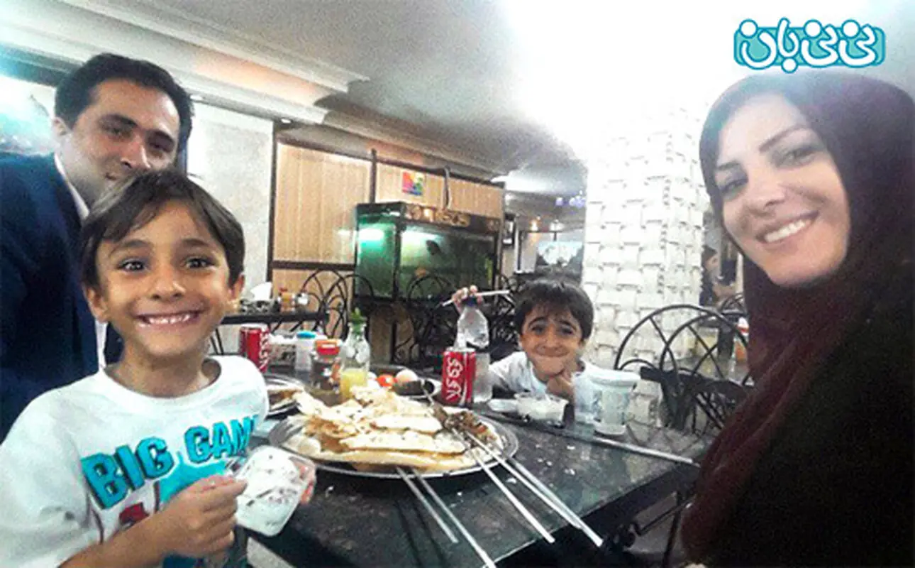 المیرا شریفی مقدم، عکس او و فرزندانش