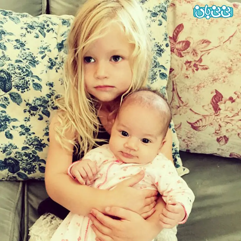 دختر بازیگر امریکایی، عکس فرزند جسیکا سیمپسون