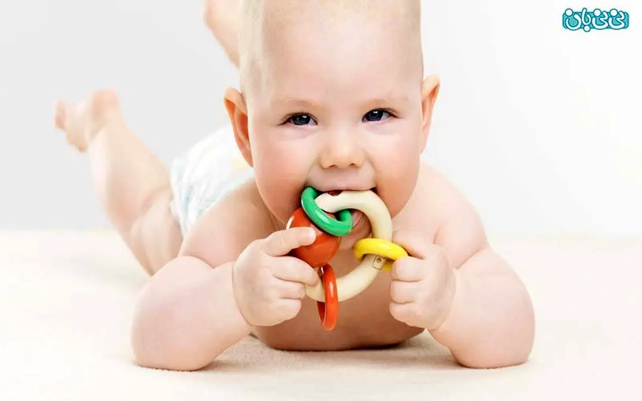 علت سرازیر شدن آب دهان نوزاد