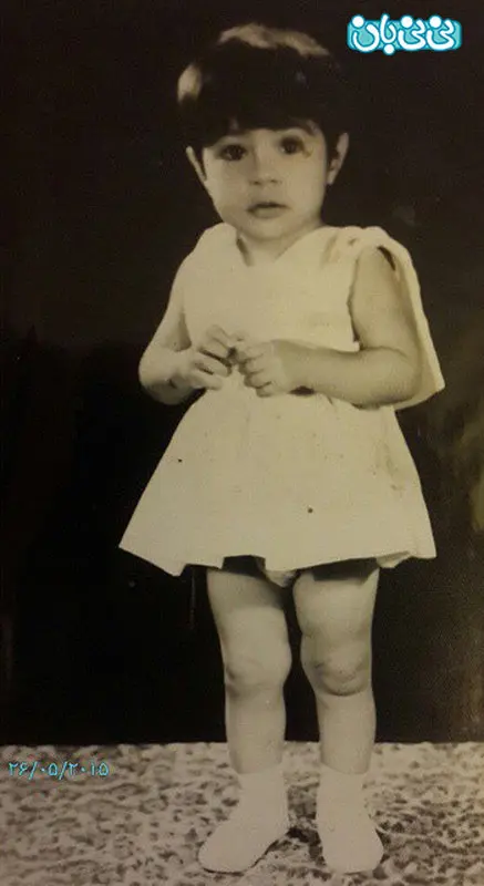 عکس های نسرین مقانلو، کودکی تا الان