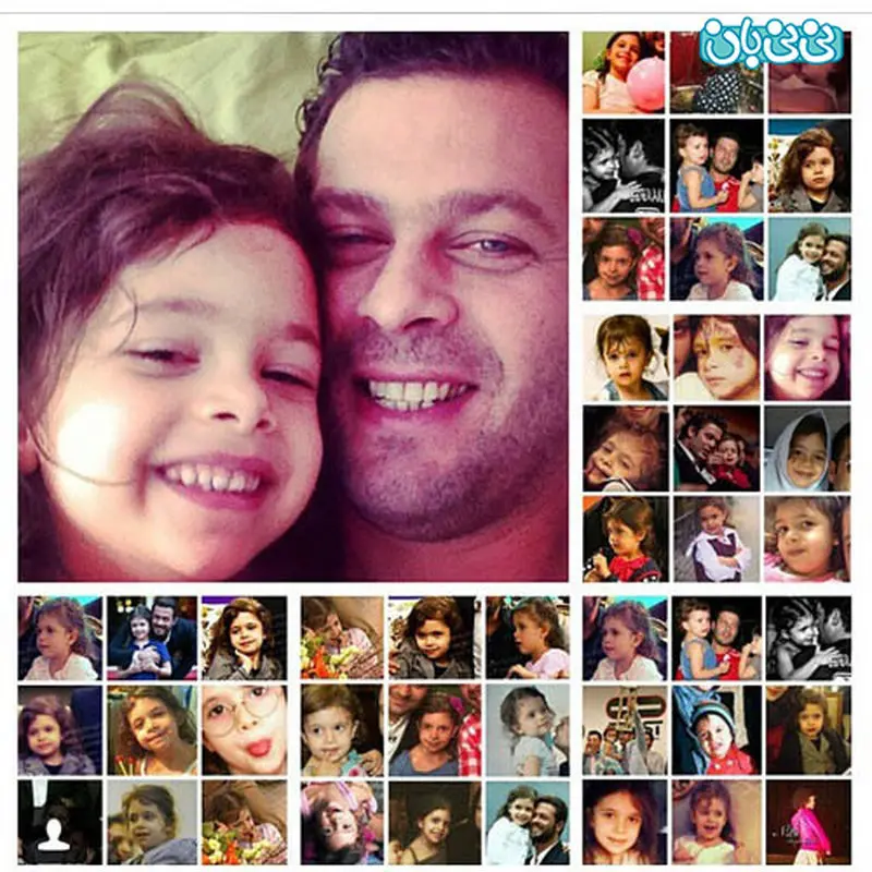 عکس های دختر پژمان بازغی، یک تصویر اینستاگرامی