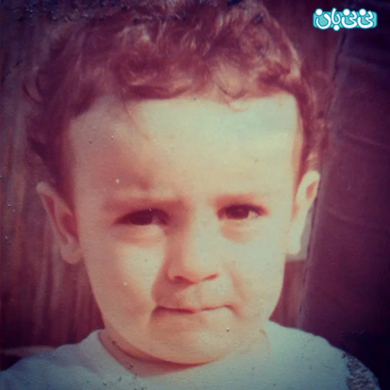 کاوه سماک باشی بازیگر، عکس دوران کودکی‌اش