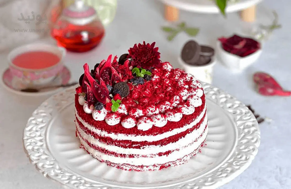 بهترین رسپی کیک ردولوت برای ولنتاین!