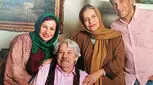 عکسی از کودکی لیلی رشیدی به همراه پدرش 