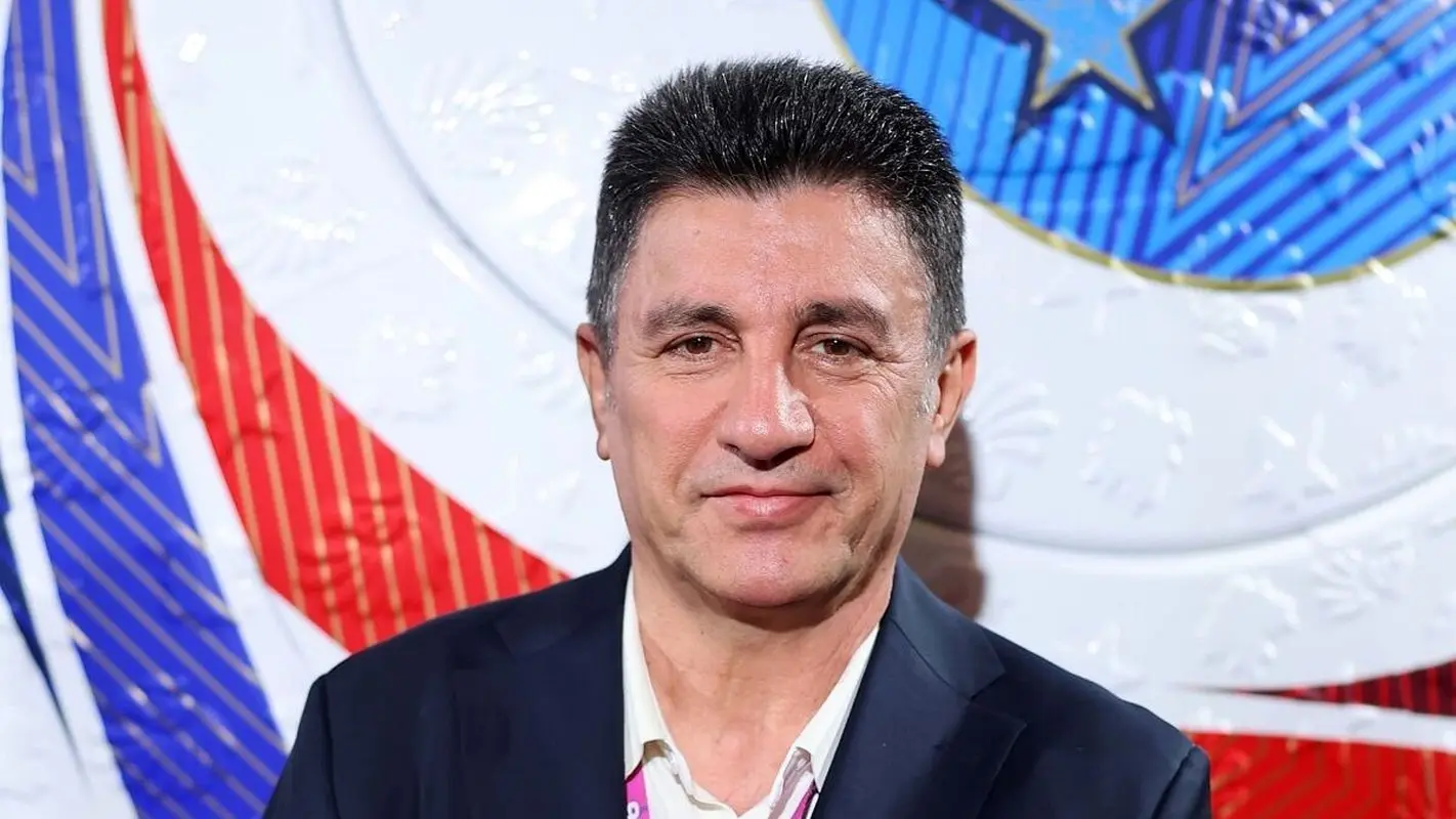 امیر قلعه نویی در مراسم قرعه کشی جام جهانی 2025 (عکس)