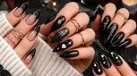 13 مدل ناخن مشکی برای ولنتاین؛ انتخابی خاص و متفاوت برای روز عشق