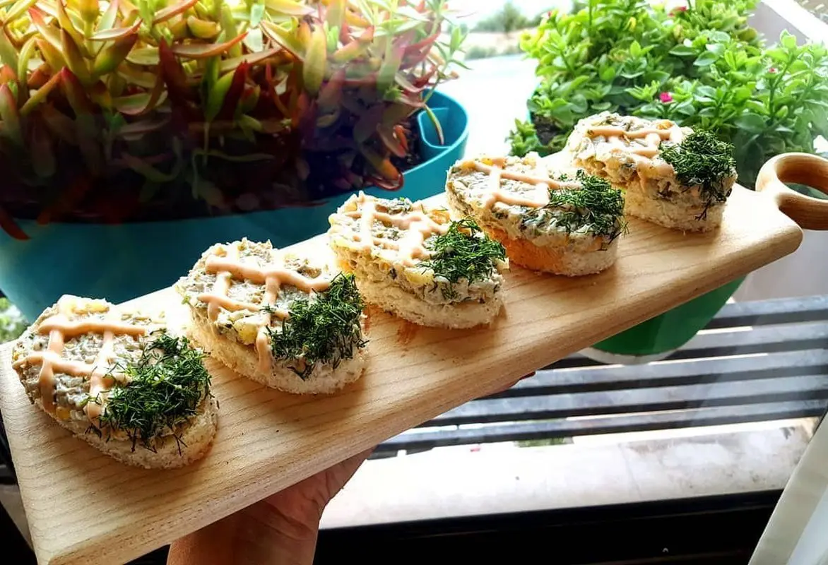 طرز تهیه و مواد لازم فینگر فود راتای مرغ / خانم ها این گونه در مهمانی ها یک میز زیبا بچینید